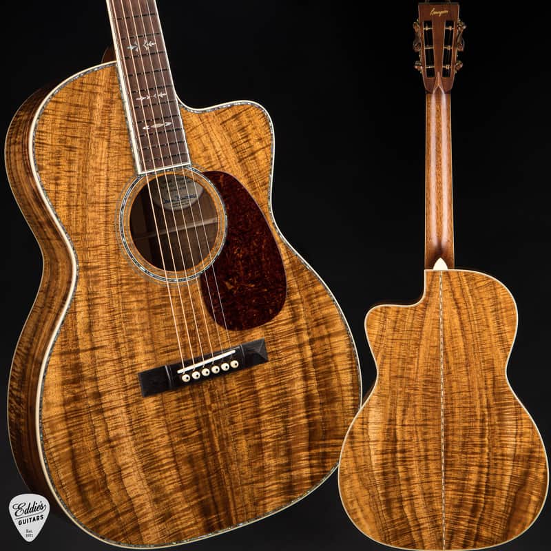 2023 - Bourgeois OMSC 42 Style - Premium Figured Koa image 1