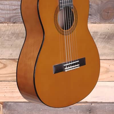 Yamaha CGS102AII 1/2-Size Classical Acoustic Guitar Natural image 2