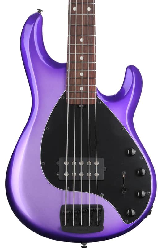Ernie Ball Music Man StingRay Special 5 H Bass Guitar - Grape Crush with Ebony Fingerboard image 1
