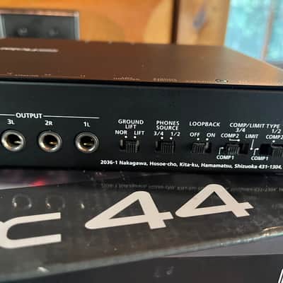 Roland Rubix 44 4x4 USB Audio Interface 2010s - Black image 3