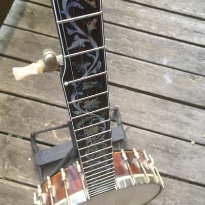 Wildwood Balladeer open back 5-string banjo 1990s natural image 3