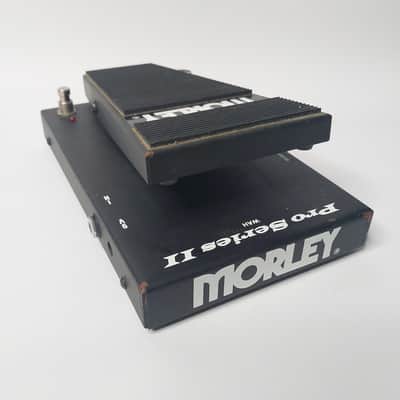 Morley Pro Series II Wah Black 2000s | Reverb