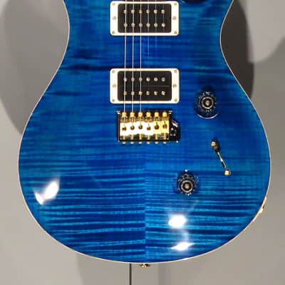 PRS Custom 24 10T 2023 Aquamarine w/ Hard Case sun damage image 3