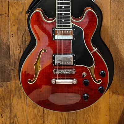 Guitare EASTMAN T484 Thinline Laminate Red Classic image 1