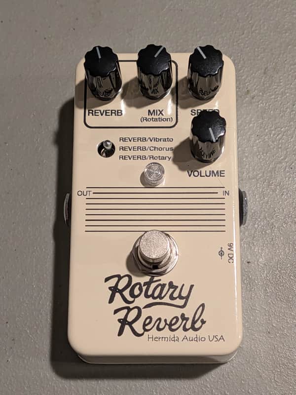 Hermida Audio Rotary Reverb 2010s - White image 1