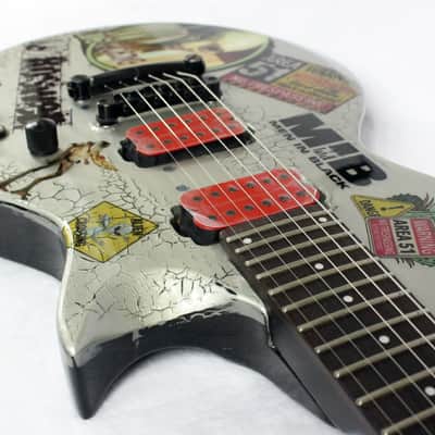 Custom Painted, Upgraded and Relic'ed ESP LTD EC-10 Electric Guitar image 12