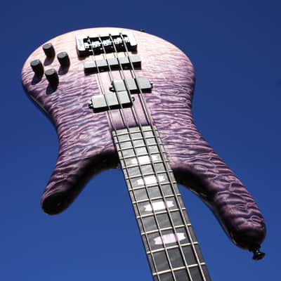 Spector USA NS-2 Pink Purple Fade 4-String Electric Bass Guitar w