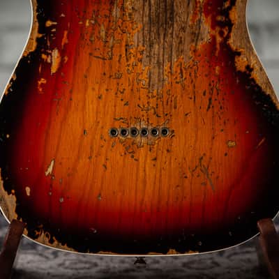 Fender Customer Shop ’60 Telecaster Custom Super Heavy Relic - 3 Tone Sunburst image 21