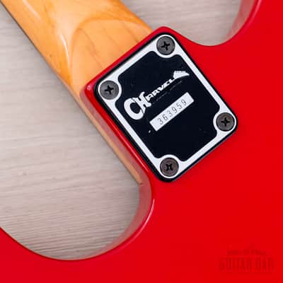 1990 Charvel by Jackson DK-065-SSH Vintage Superstrat Red w/ Floyd Rose, Model 3 Japan image 16