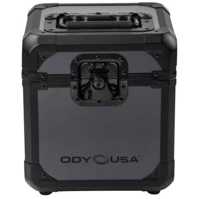 Odyssey K7060BLG KROM Series Record Case for 60 7" Vinyl Records (Black/Gray) image 2