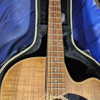 Cole Clark Fat Lady FL2EC-RH-BLBL-Hum Blackwood Acoustic Electric Guitar Right-Handed w/ OHSC image 3