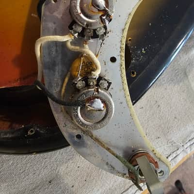 1965 Fender Precision Bass Electric Guitar 100% Original image 23