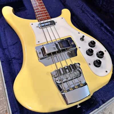 RARE 1991 Rickenbacker 4001CS Chris Squire Signature Vintage Electric Bass Guitar & Original Case #303 or 1000 image 3