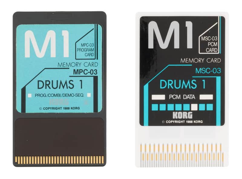 Korg MPC-03 + MSC-03 Data Card Bundle for M1 [USED] image 1