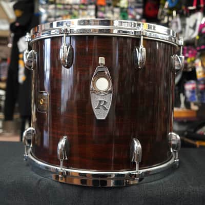 Vintage 1980s Gretsch USA Custom Series Rare 15" Maple Tom - Dark Walnut Stain Lacquer | 12x15" image 11