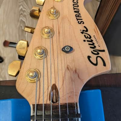 Squier 40th Anniversary Gold Edition Sienna Sunburst (w/ upgrades) image 4