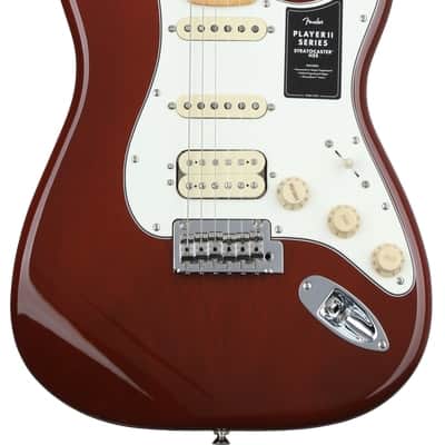 Fender Player II Stratocaster HSS Electric Guitar - Transparent Mocha Burst with Maple Fingerboard image 2