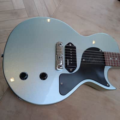 Vintage V120-GHB Reissued Series Single Cut 2010s - Gun Hill Blue image 3