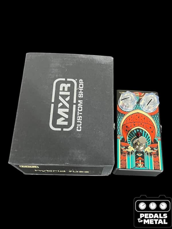 MXR CSP041 Hybrid Fuzz 2023 - Present - Black / Teal Graphic - X16694 image 1