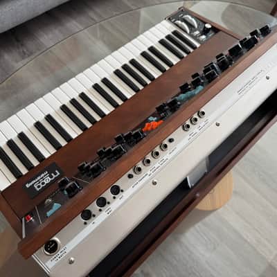 Moog Minimoog Model D Reissue 44-Key Monophonic Synthesizer (2022) 2022 - Present - Black / Wood image 4