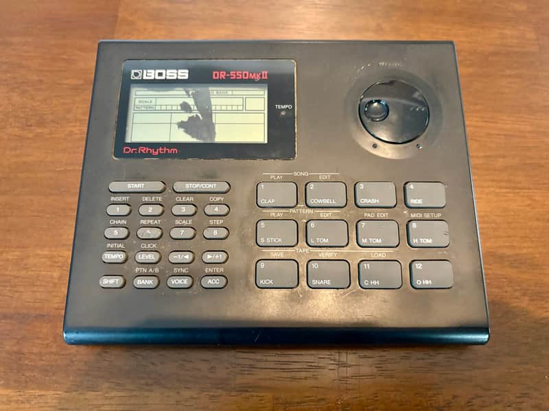 Boss DR-550 MkII Dr. Rhythm 1992-1999 - Black image 1