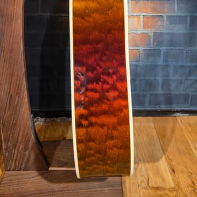 Gibson 2024 Custom Shop STUNNER PSL Doves In Flight Quilt Wildfire Burst 1 of 5 w/ OHSC, CoA & Build Sheet image 14