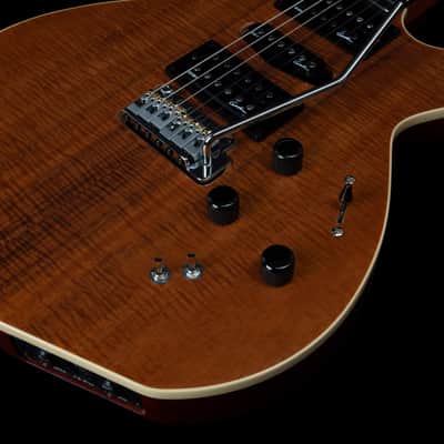 Godin (041497) xtSA Koa Extreme HG Electric Guitar - Natural (Open Box) image 9