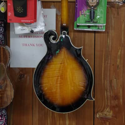 Gold Tone Mastertone GM-70+ LEFTY F-style mandolin - NEW Solid Wood w/ CASE - B-stock image 5