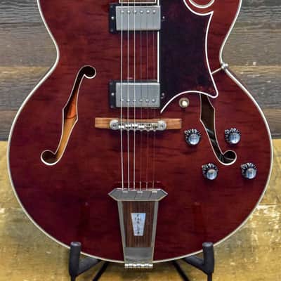 1997 Gibson Custom Tal Farlow Signature Wine Red Hollowbody Electric Guitar w/ Case - #91167017 image 2