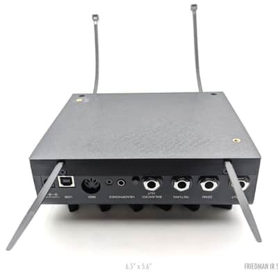 Friedman IR Series (IR-D, IR-X, IR-J) – Pedal Plate (Temple Audio Quick Release, Velcro, Zip-Tie Compatible) image 7