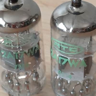 Very rare 70's NOS RTC Philips Mullard 12AT7WA special quality ecc81 12at7 like M8137 best pro audio tube preamp... image 3