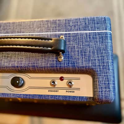 Supro 1606J '64 Super 5-Watt 1x8" Guitar Combo - Blue Rhino image 4
