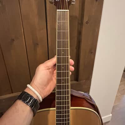 Yamaha FG820L Folk Acoustic Guitar Left-Handed 2010s - Natural image 8