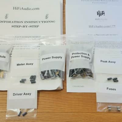 Rotel RB-5000 restoration kit filter capacitor repair rebuild fix image 2