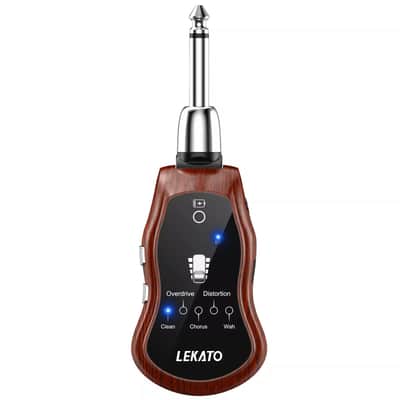 B6 Rechargeable Guitar FX Headphone Amp – 5-Effect Mini Practice Synth with Bluetooth, Silent Output, & Speaker Support | Clean, Overdrive, Distortion, Wah, Chorus image 5