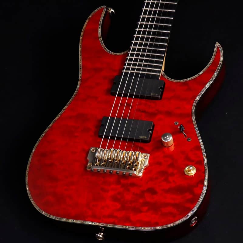 Ibanez RGIX27FEQM Burgundy Wine (S/N:I 131206326) (06/19) | Reverb