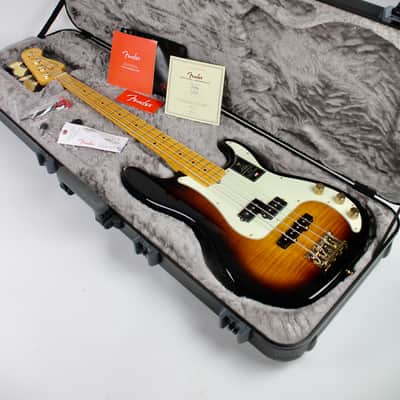 Fender 75th Anniversary American Professional PJ Bass - 2-Color Sunburst 2026 w/OHSC (0177050803) image 9