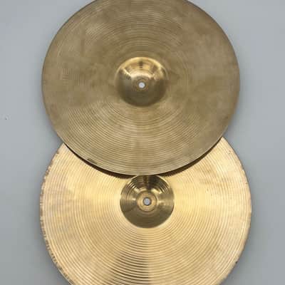 60s Paiste Formula 602 14" Hi-Hats (828g/870g) image 5