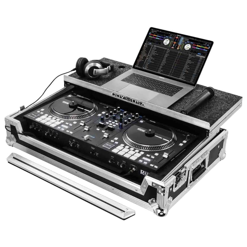 Open Box Odyssey FZGSRANEONEW DJ Flight Case for Rane One with Patented Glide Platform image 1