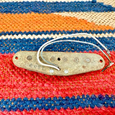 Vintage 1969 Fender Mustang-Duo Sonic-Musicmaster Grey Bobbin Pickup ~1960's image 3