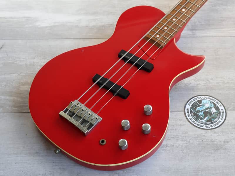 BURNY LSB-80 ベース FERNANDES 2000's Burny (Fernandes) Japan LSB-80 Active Les Paul Bass (Red