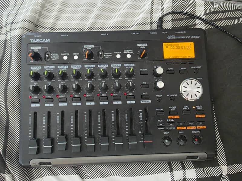 TASCAM DP-03SD 8-track Digital Portastudio : Adapter + SD Card Included! image 1