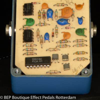 Vintage MXR Blue Box Block Logo 1977 s/n 3-008 140 as used by Jimmy Page, Rowland S Howard - Birthday Party image 11