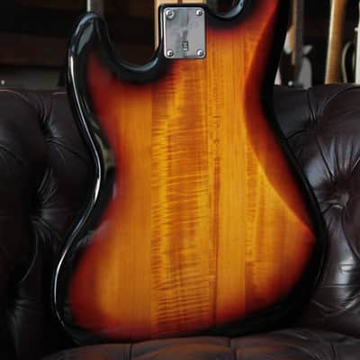 Squier Vintage Modified Fretless Jazz Bass 2016 - Sunburst image 3