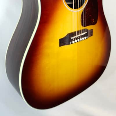 Gibson J-45 Studio Rosewood, Rosewood Burst, Satin Rosewood Finish, Gloss Top , W/HSC image 8