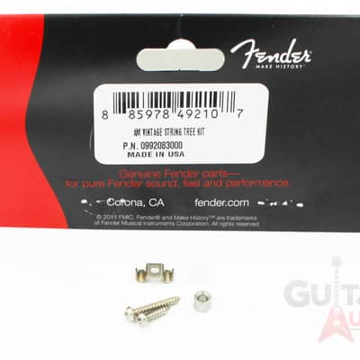 Genuine Fender Pure Vintage American Strat/Tele String Tree Guide Retainer image 2