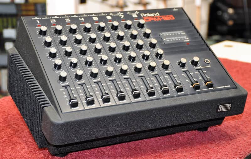 Roland CPM-120 Compact Powered 8-ch Mixer Stereo Mono CPM120 - Made In Japan - Free World Shipping image 1