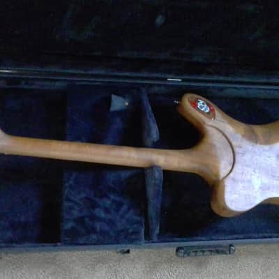custom unique stock, Firebird R slab guitar,"Skulls&Roses",,handpainted+carved,collector item trades image 25