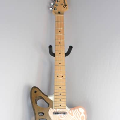 The "Optimized Illusion" by Cowtown 3D Prints - The Optimal Electric Guitar, 3D printed with Real Wood and Carbon Fiber image 11
