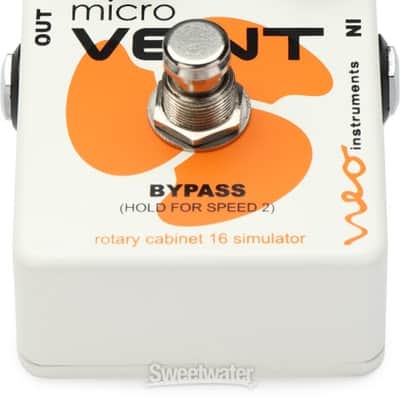 Neo Instruments micro Vent 16 Rotary Speaker Simulator Pedal (microVent16d1) image 6